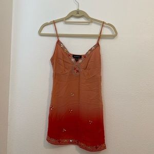 vintage bebe cami top , early 2000s vibes